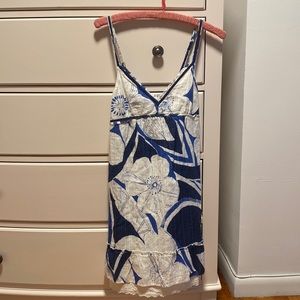 NWT Floral Cotton Dress M - Hollister & Co
